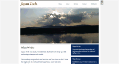 Desktop Screenshot of japantech.com